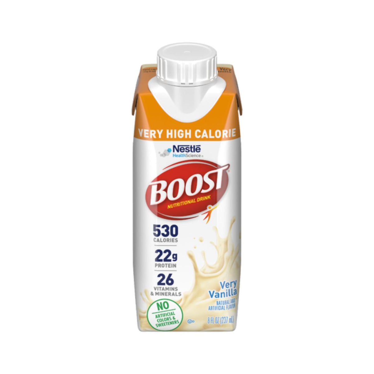 BOOST Very High Calorie Nutritional Drink Vanilla - 27 Pack - image 2