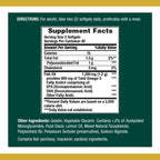 Nature's Bounty Fish Oil 1290 mg Mini Softgels - 180 Count - image 8