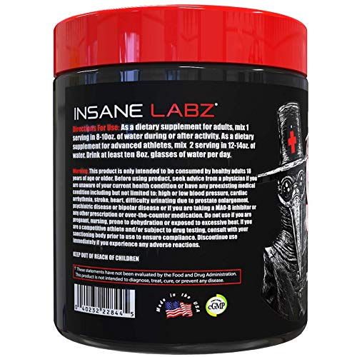 Insane Labz The Surgeon BCAA Recovery Powder - 30 Servings - image 3