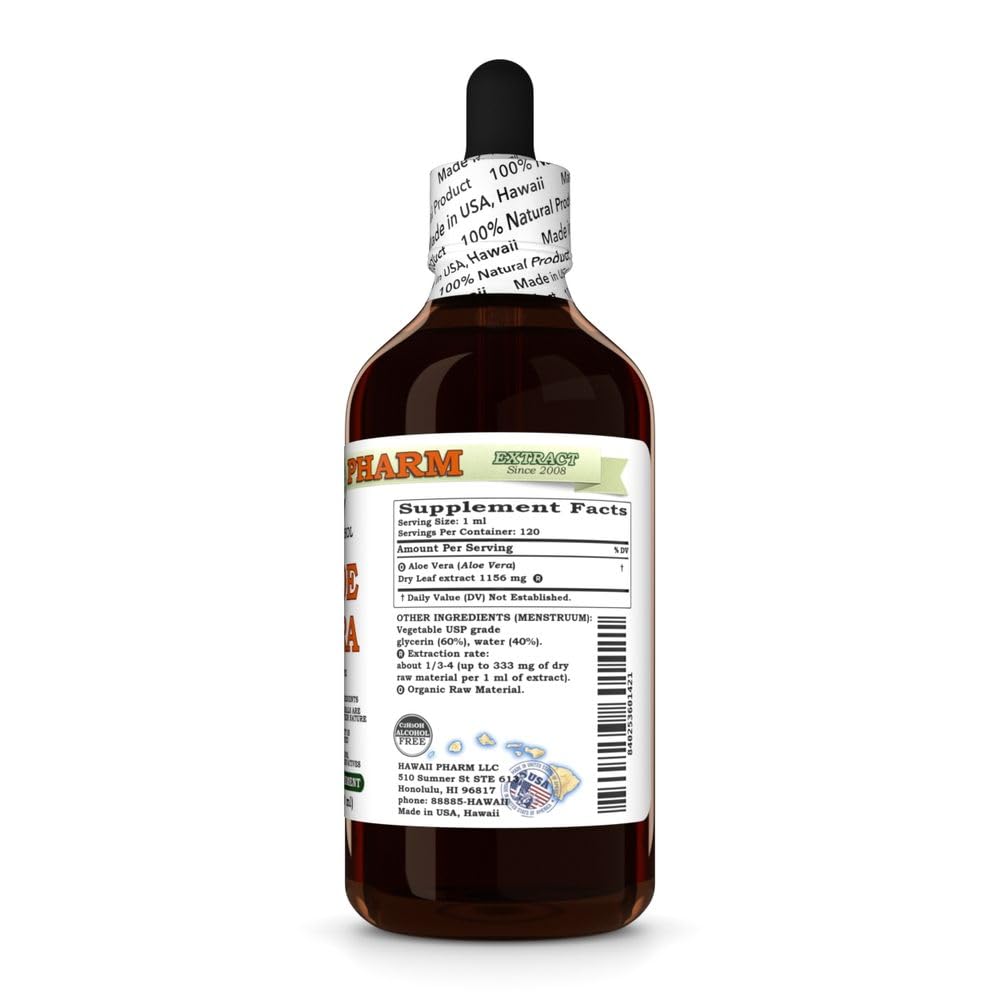 Hawaii Pharm Aloe Vera Leaf Alcohol-Free Extract