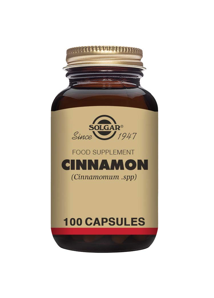 Solgar Cinnamon - 100 Vegetable Capsules, Pack of 2 - image 4