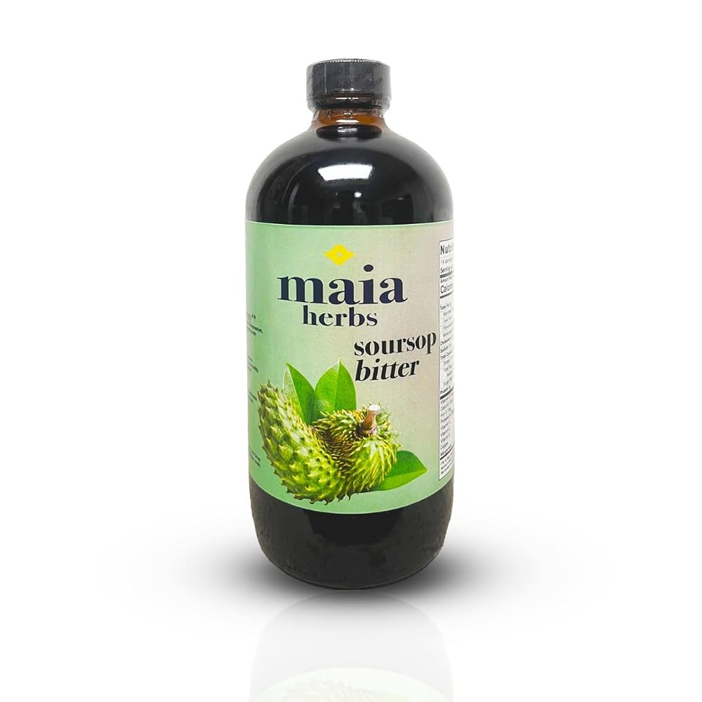 Maia Herbs Soursop Bitters Liquid - 16 Fl Oz