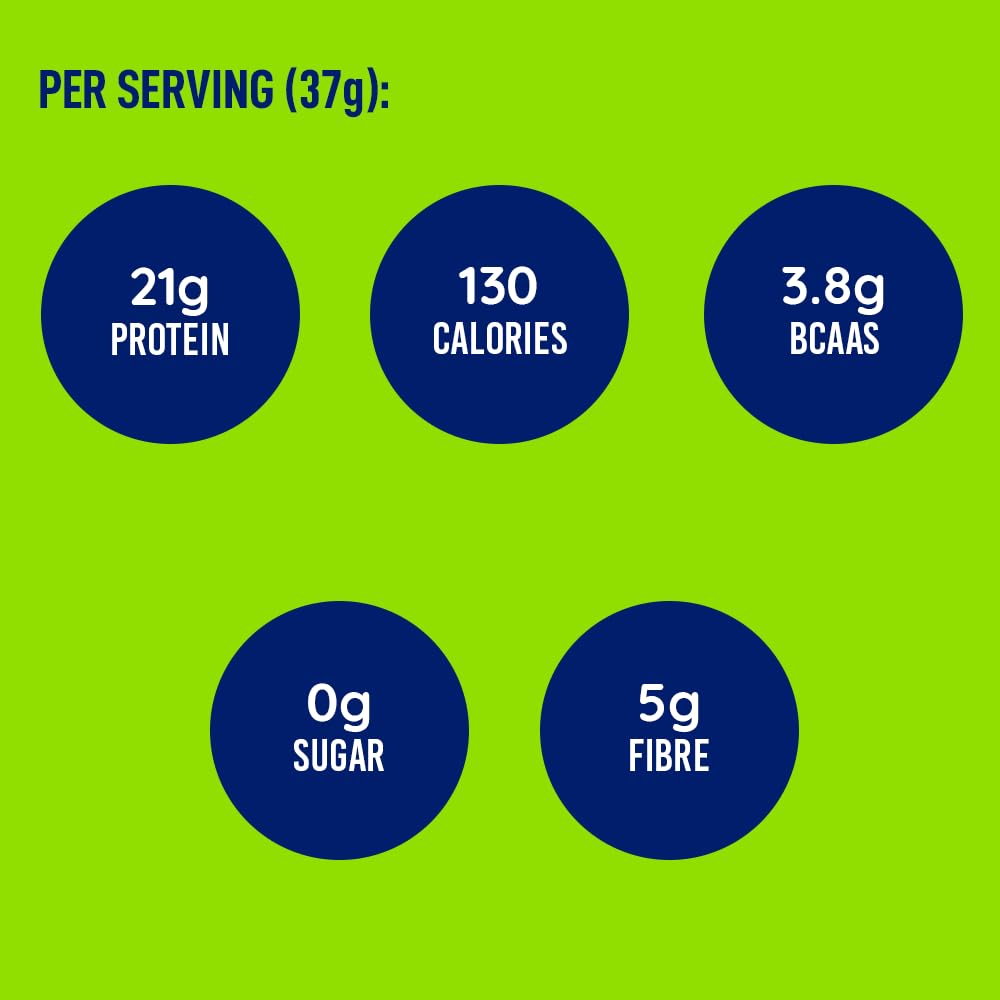 LeanFit Organic Plant-Based Protein Powder Chocolate - 18 Servings - image 3