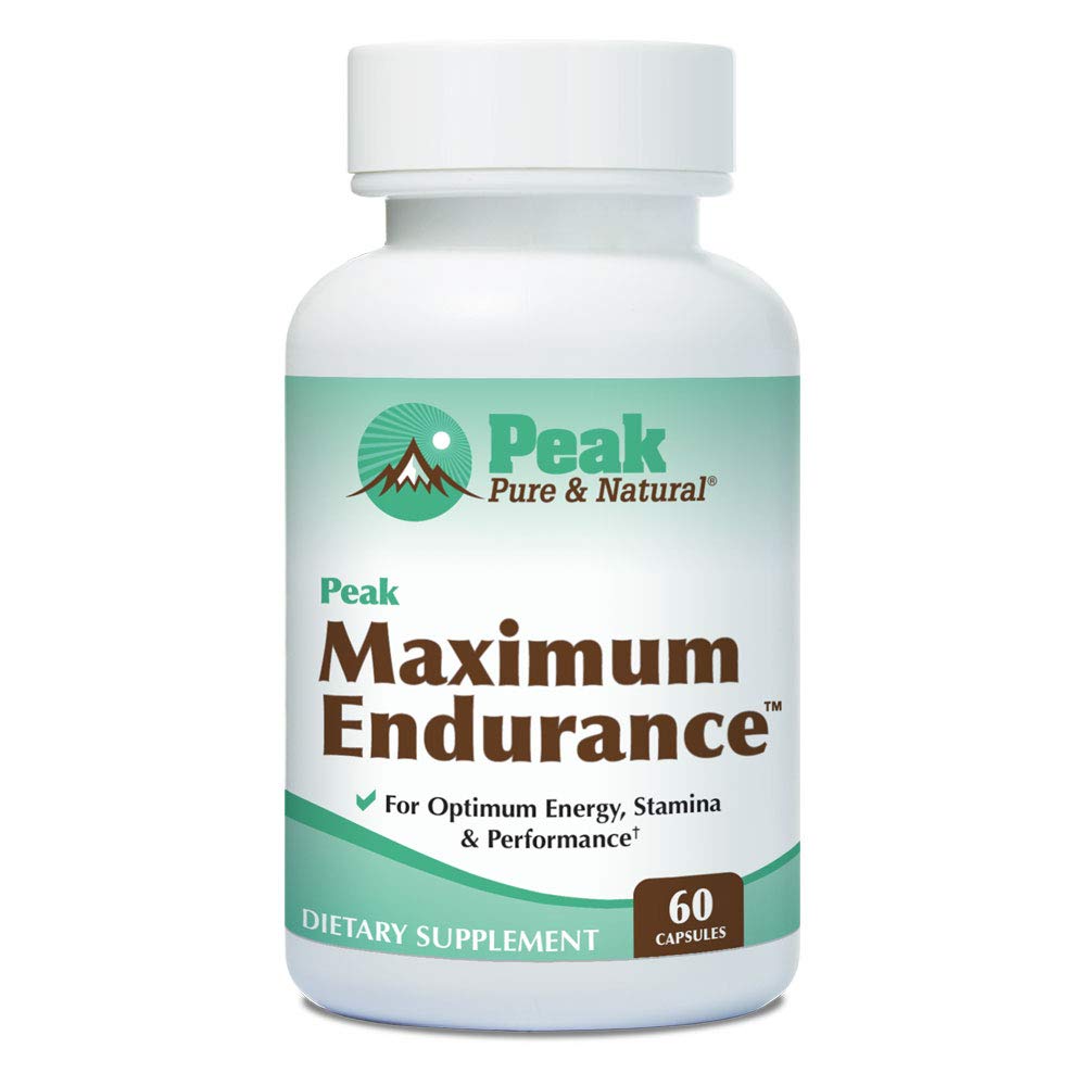Peak Pure & Natural Maximum Endurance Supplement - 30 Servings