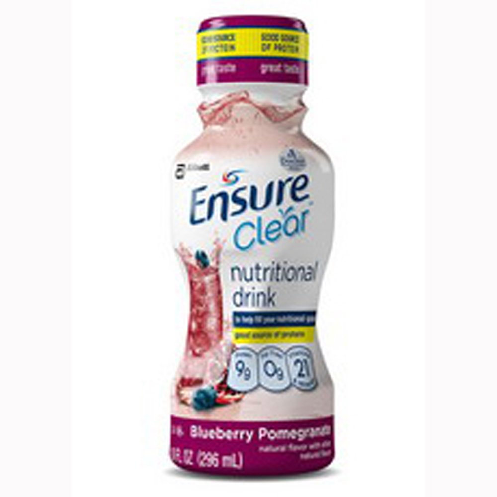 Abbott Ensure Clear Institutional Protein Drink - 12 x 10 fl oz