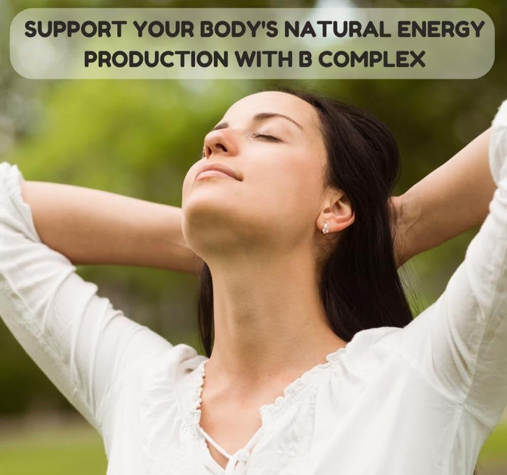 Generic Vitamin B-Complex 100% RDA - 60 Vegetarian Capsules - image 5