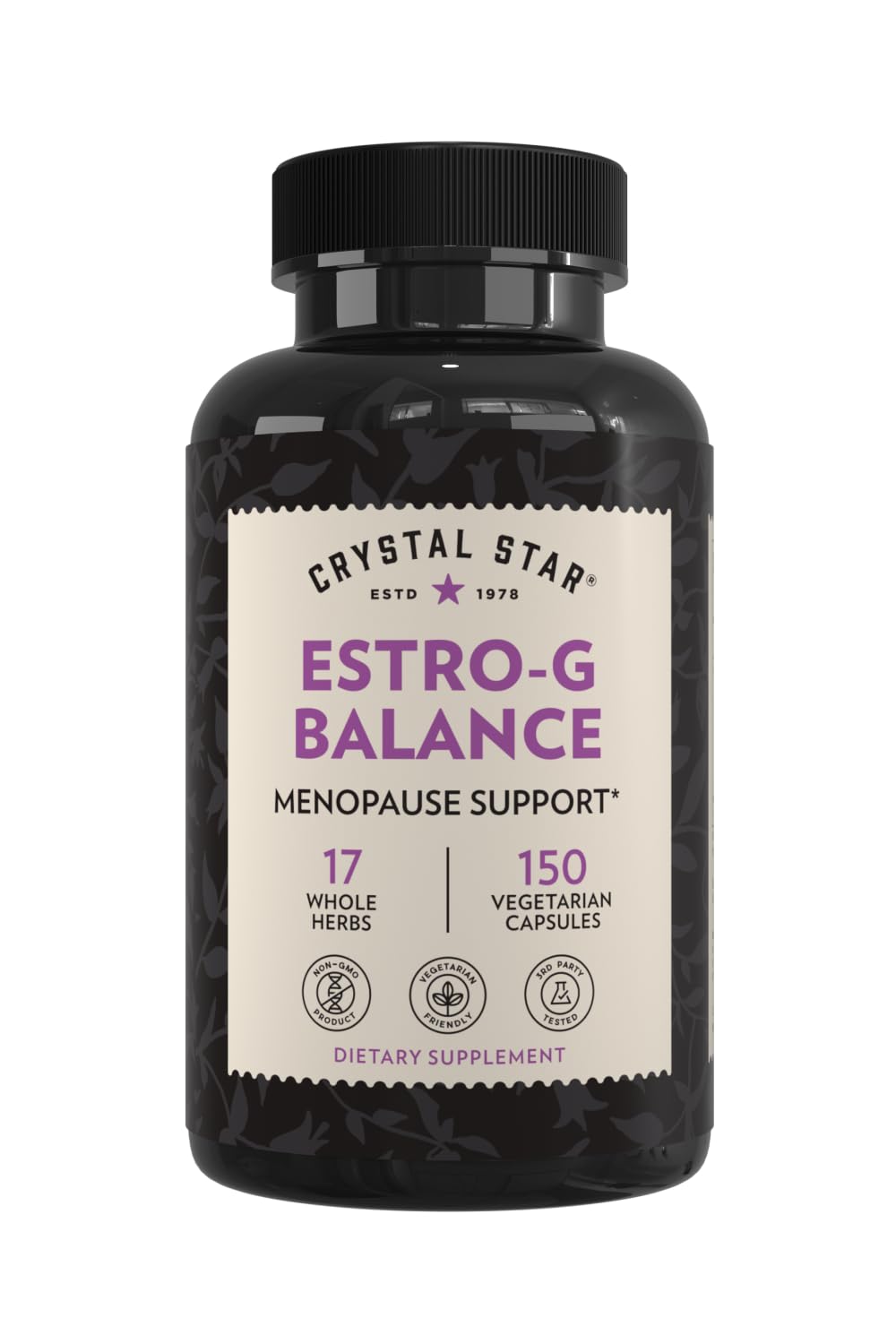 Crystal Star Estro G Balance Herbal Menopause Support - 150 Capsules