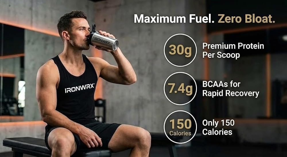 IRONWRX 100% Hydrolyzed Whey Protein Isolate