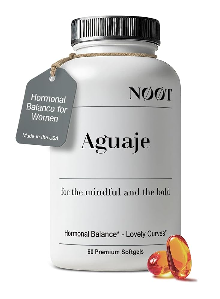 NØØT Aguaje Oil Softgel 1000 mg for Women - 60 Softgels