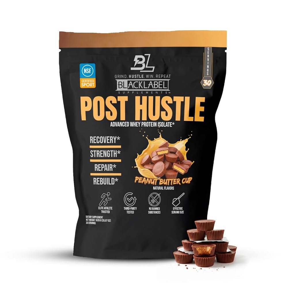BLACKLABEL Supplements Post Hustle Post Workout Protein Powder
