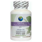 Mega Resveratrol Pterostilbene 250 MG - 120 Vegetarian Capsules