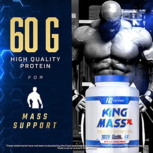 Ronnie Coleman King Mass XL Protein Powder Weight Gainer - 6 lb - image 3