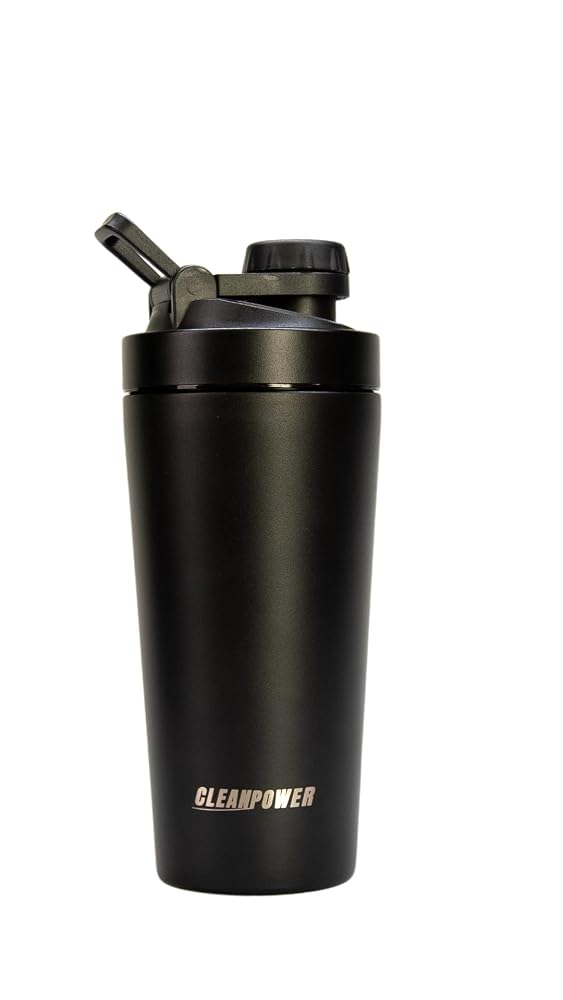 CleanPower Clean Power Stainless Steel Shaker Bottle