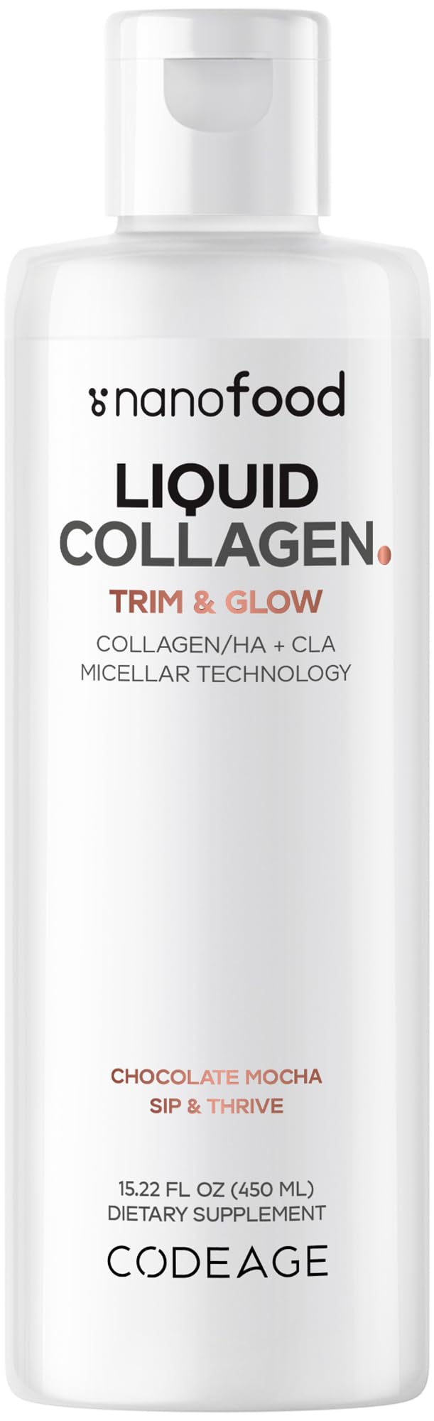 Codeage Liquid Collagen Supplement with CLA - 15.22 fl oz