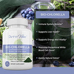 Divine Vibes Chlorella Spirulina Powder Capsules 500 mg - 60 Count - image 2