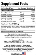 Organic Farms Vitamins Liver Support - 90 Tablets - image 2