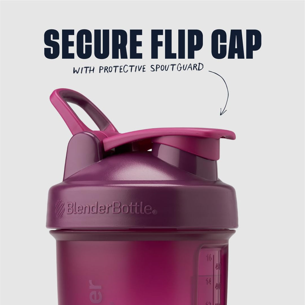 BlenderBottle Shaker Bottle with Pill Organizer and Storage
