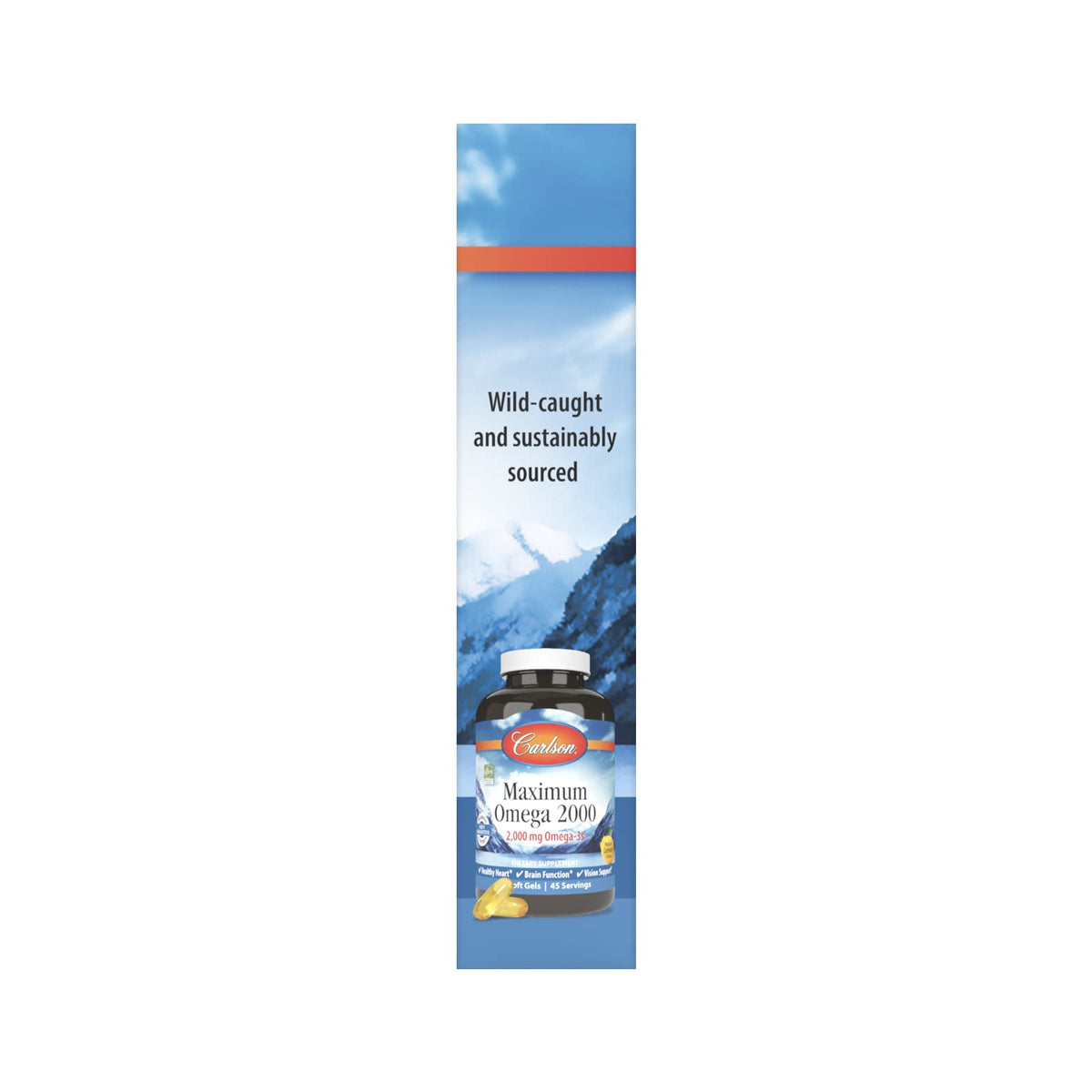 Carlson Maximum Omega 2000 Grab + Go Packs - 30 Softgels - image 2