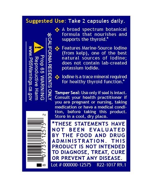 Quantum Nutrition Thyroid Support Complex - 60 Vegetarian Capsules - image 4