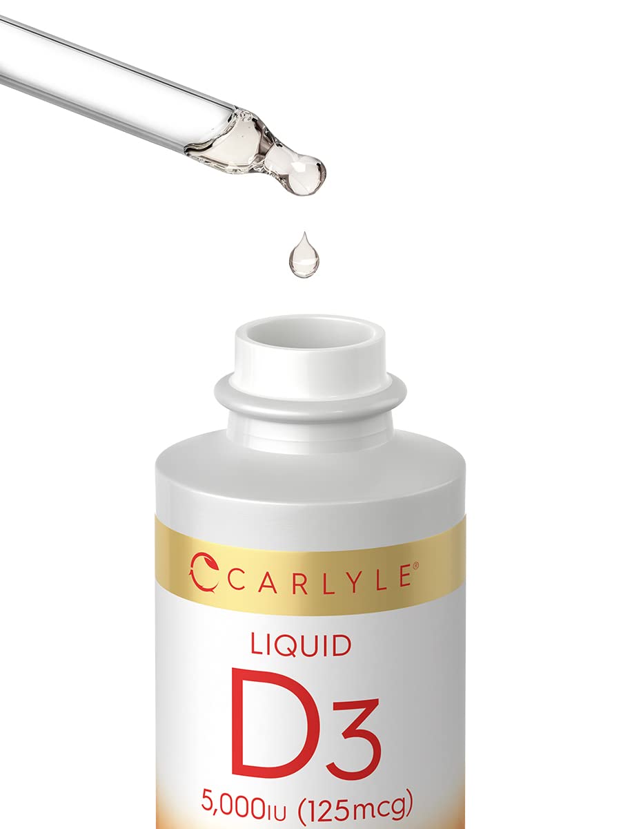 Carlyle Liquid Vitamin D3 5000 IU - 2 fl oz - image 8