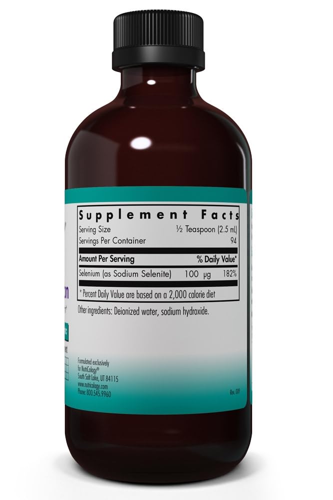 Allergy Research Group NutriCology Selenium Solution 100 mcg - 236 mL - image 2