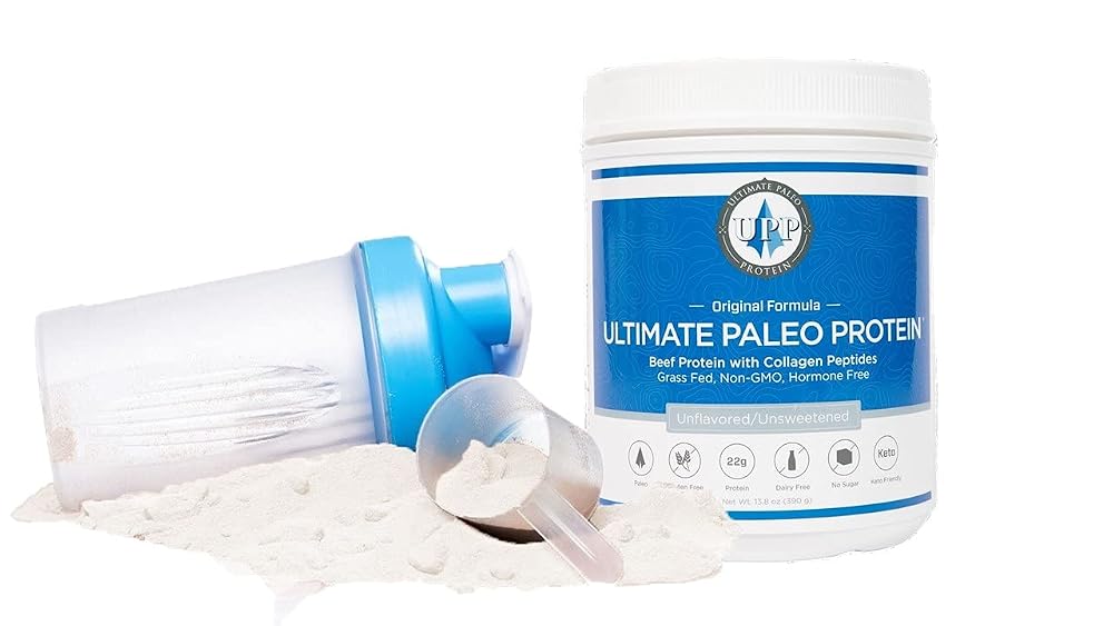 Ultimate Paleo Protein Grass Fed Beef Unflavored - 15 Servings - image 2