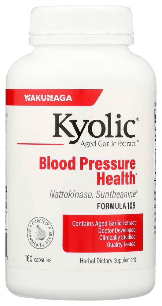 Kyolic Formula 109 Garlic Supplement - 160 Capsules