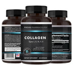 Focus Pharmacology Collagen Support Five Types - 180 Capsules