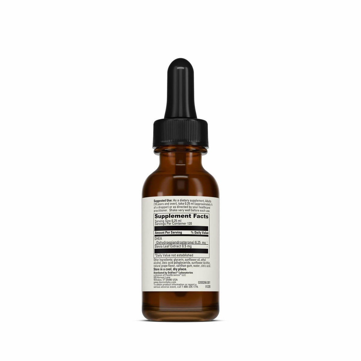 DAVINCI Labs Liposomal DHEA Liquid - 30 ml - image 2