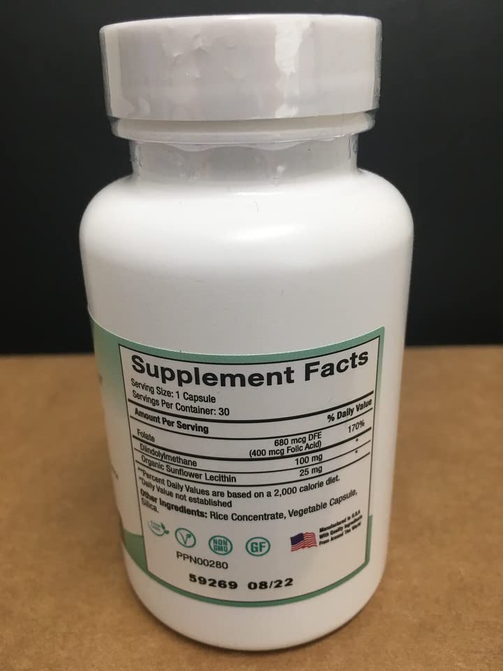 Peak Pure & Natural DIM 100mg Hormone Balance - 30 Servings - image 3