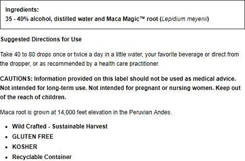 Maca Magic Liquid Express Extract Peruvian Maca - 4 Fl Oz - image 2