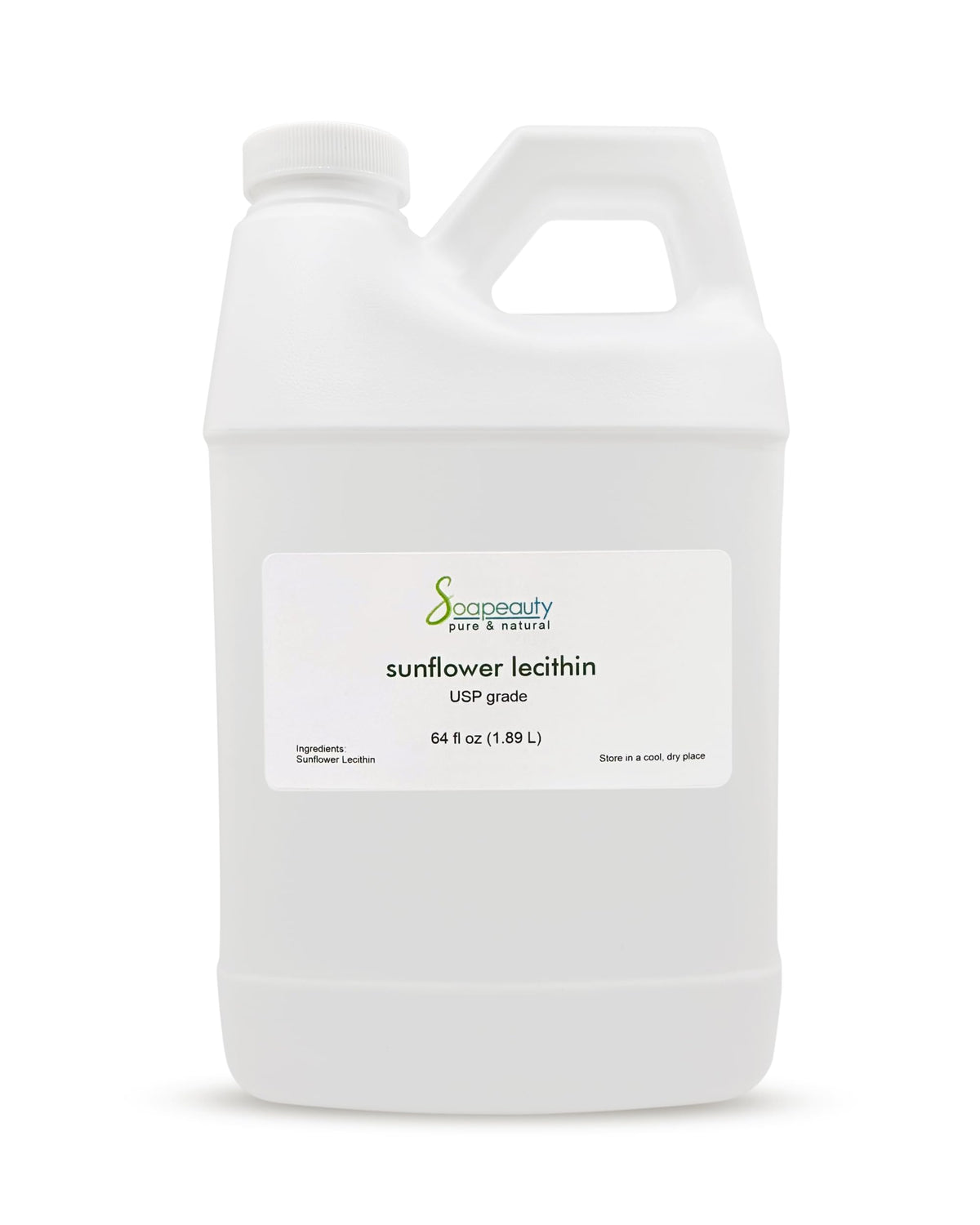 Soapeauty SUNFLOWER LECITHIN USP Grade Unbleached Fluid 100% Pure