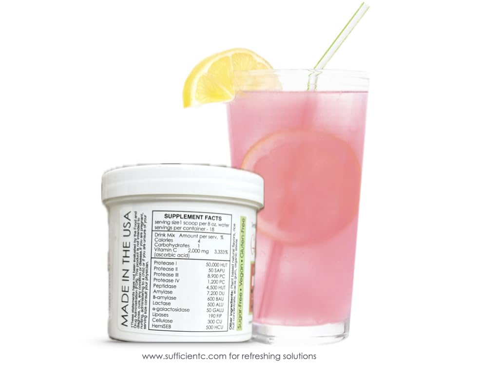 Sufficient-C Immune & Digestive Drink Mix Bundle - 2 Pack - image 3