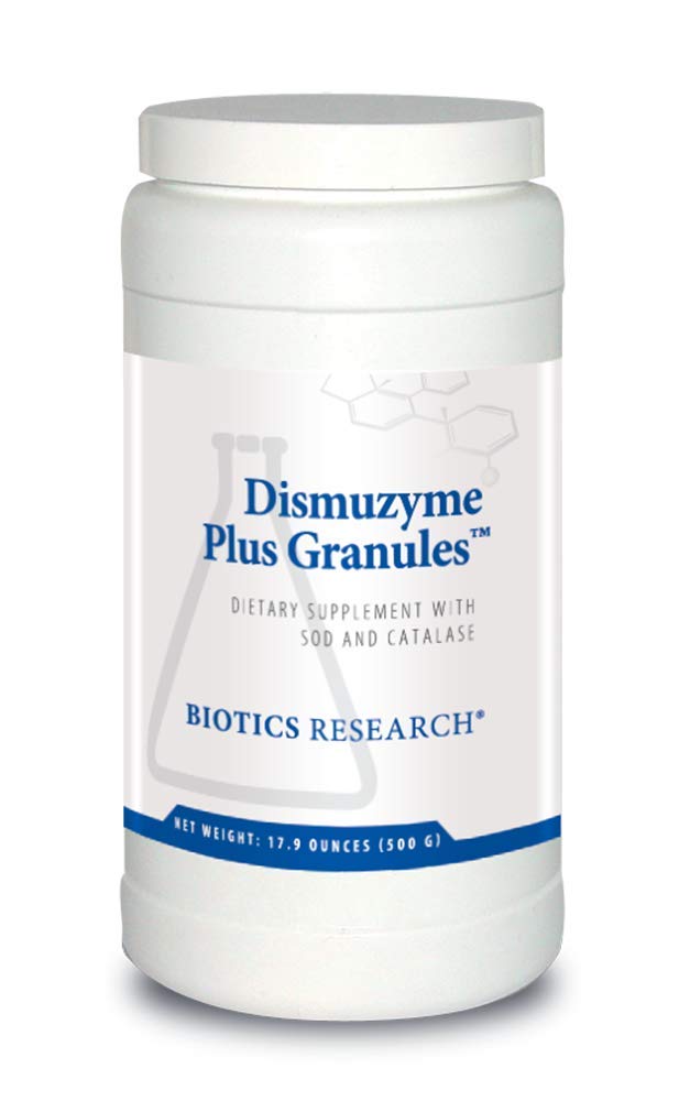 BIOTICS RESEARCH Dismuzyme Plus Granules SOD Antioxidant - 62 Servings
