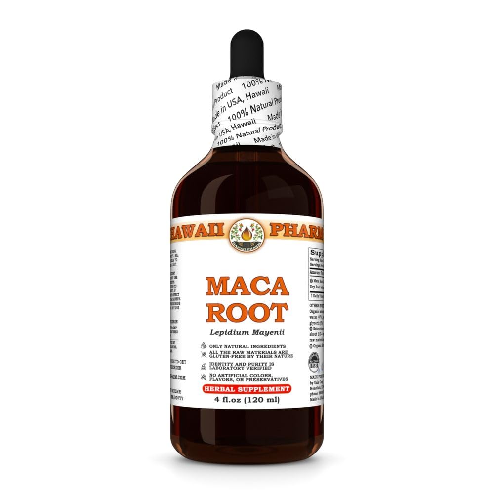 Hawaii Pharm Maca Root Liquid Extract - 4 fl oz
