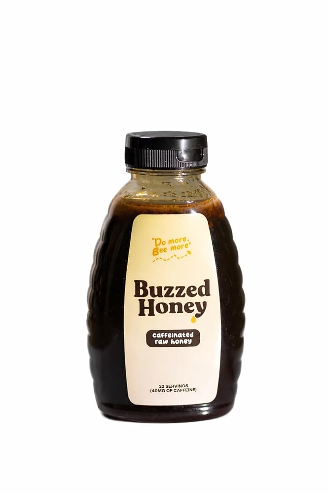 Buzzed Honey Natural Preworkout with Green Tea Caffeine - 16oz