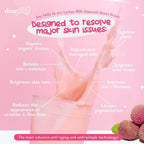 OLIKIUS Dear Face Beauty Milk Lychee Collagen Drink - 10 Sachets - image 4