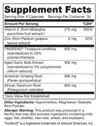 Legion Immune Support with Vitamin C 500mg & Ginseng - 180 Capsules - image 2