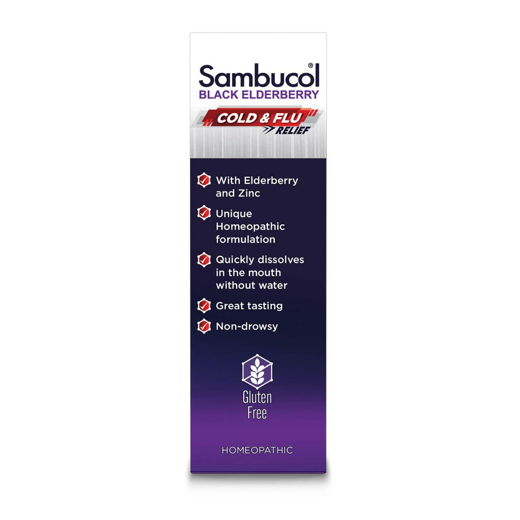 Sambucol Cold and Flu Relief Quick-Dissolving Tablets - 30 Count - image 9