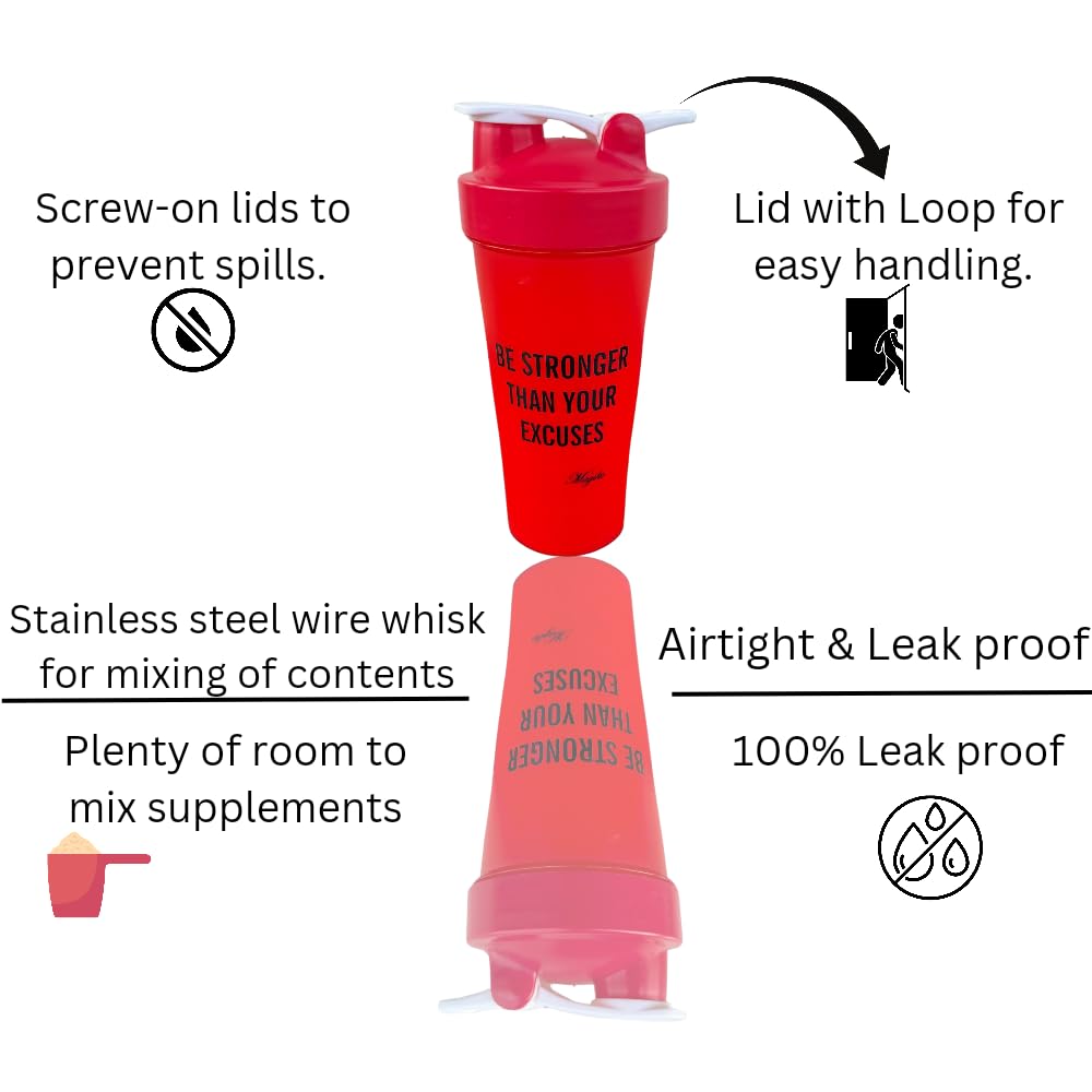 Magiko 28oz Motivational Protein Shaker Sports and Outdoor 28oz