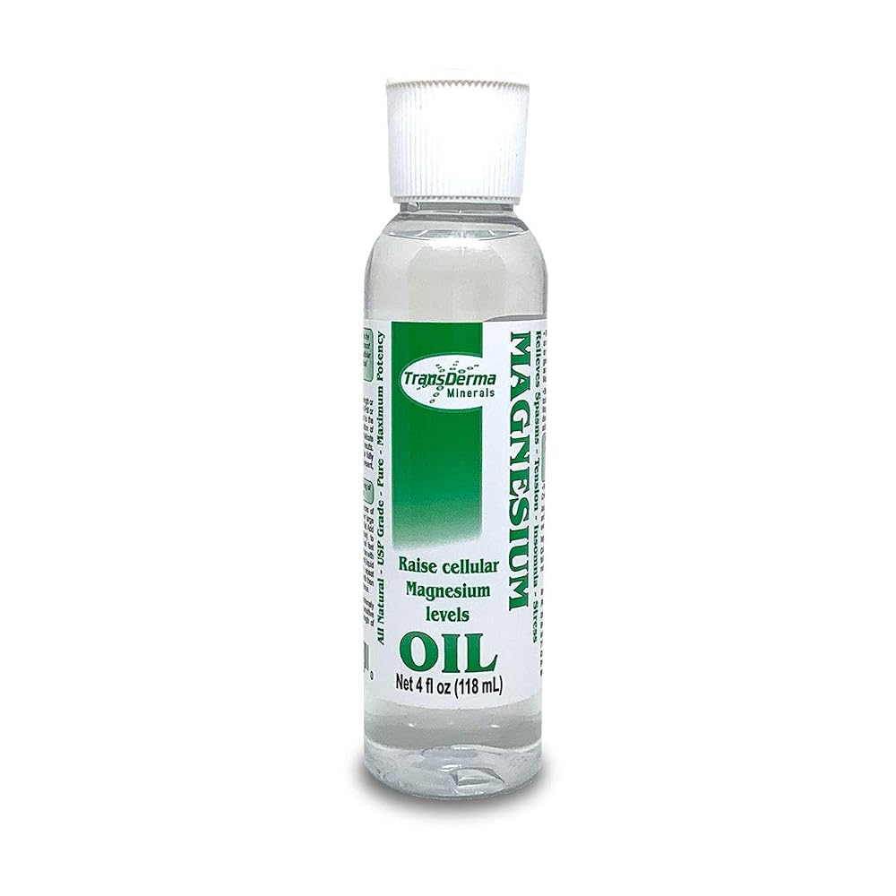 Transderma Minerals Magnesium Oil for Skin Health - 4 FL Oz