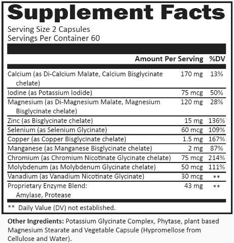 R-Garden Super Minerals - 120 Capsules - image 2