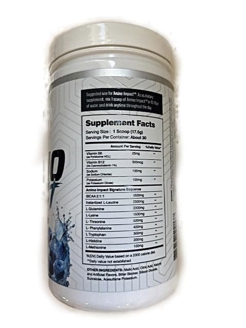 I-Prevail Supplements Amino Impact BCAA
