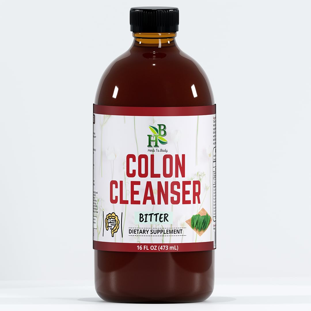 Herb To Body Colon Cleanser Bitter Herbal Tonic - 16 Fl Oz