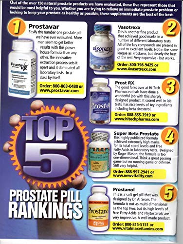 Prostavar Rx Proactive Prostate Support 505 mg - 90 Capsules - image 5