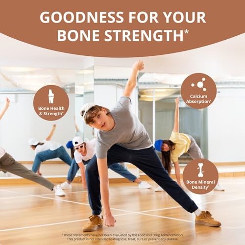 NuBest Bone Xtra Plant-Based Bone Strength Formula with Calcium