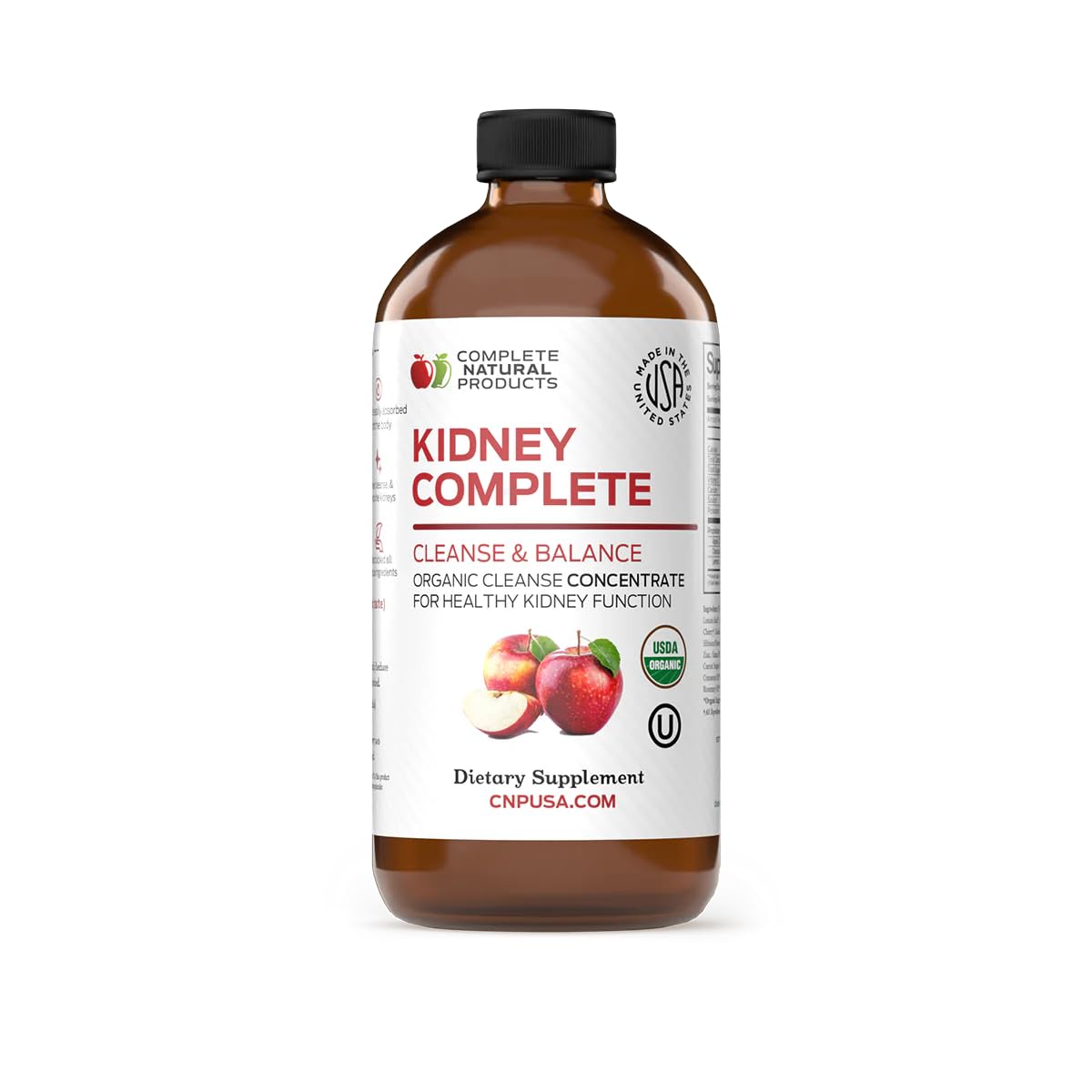 Complete Natural Products Kidney Complete Liquid Cleanse Aid - 12 Fl Oz