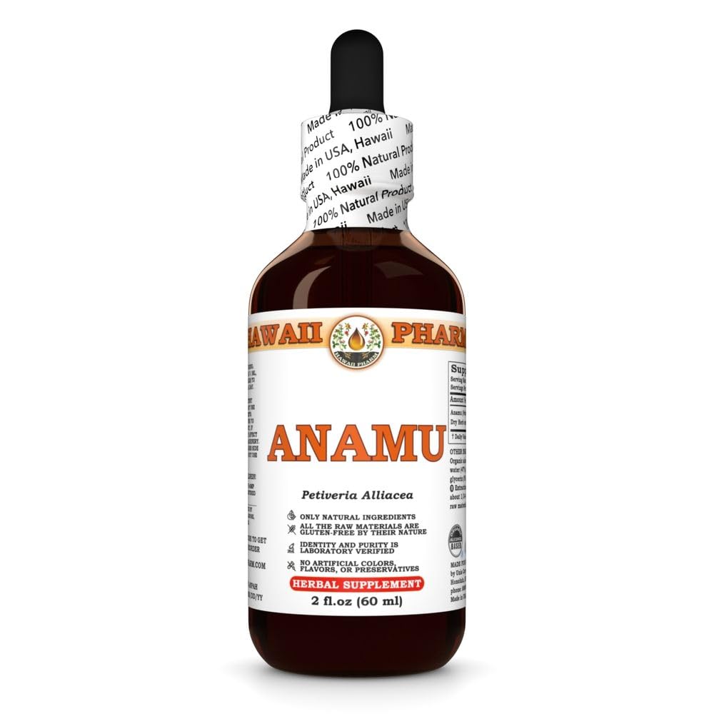 Hawaii Pharm Anamu (Petiveria alliacea) Herb Liquid Extract