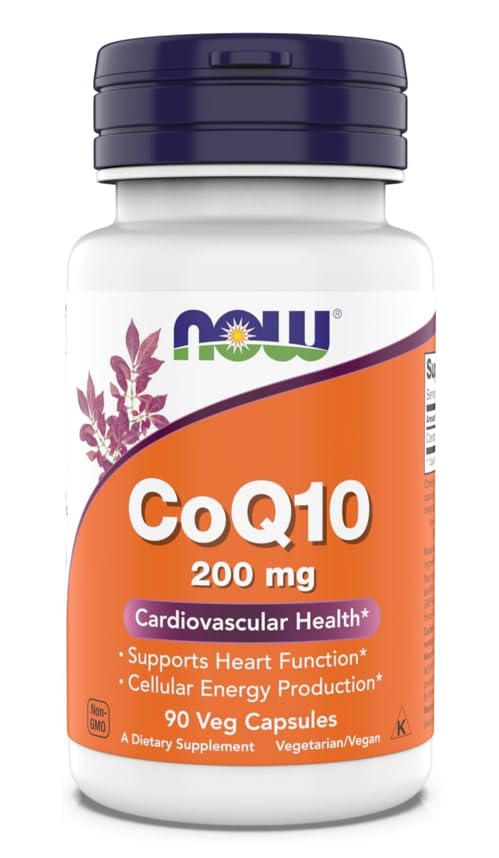 Now Supplements - CoQ10 (Coenzyme Q10) 200 mg