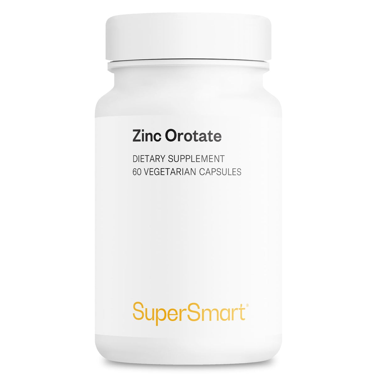 Supersmart Zinc Orotate 100mg - 60 Vegetarian Capsules